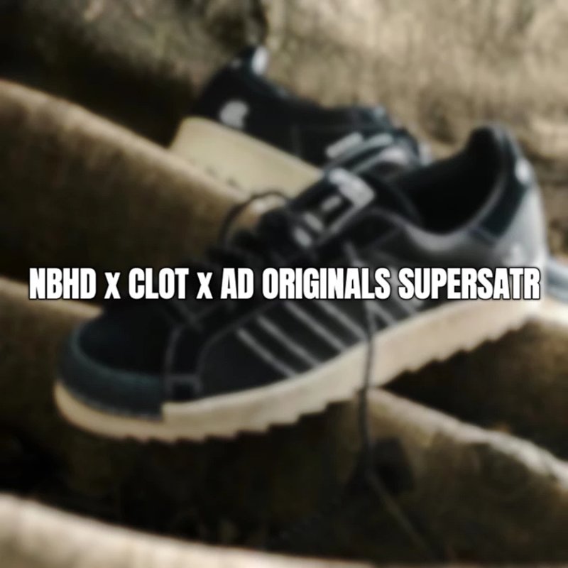 Neighborhood X Clot X Ad Originals Superstar