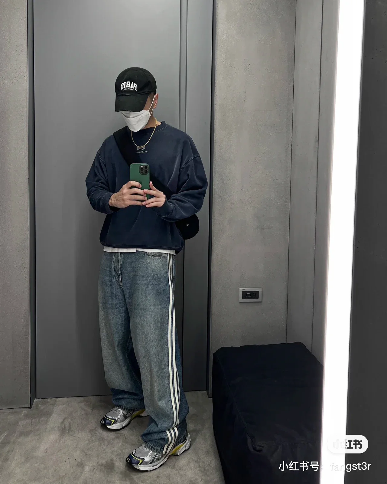 Off-White ロゴバンドパンツ 大人気 数量限定 ブラック adidas パンツ カーゴパンツ ワイド / アディダスオリジナルス