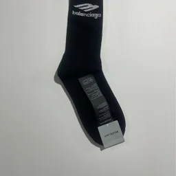 thumbnail for ss22 3B socks black and white