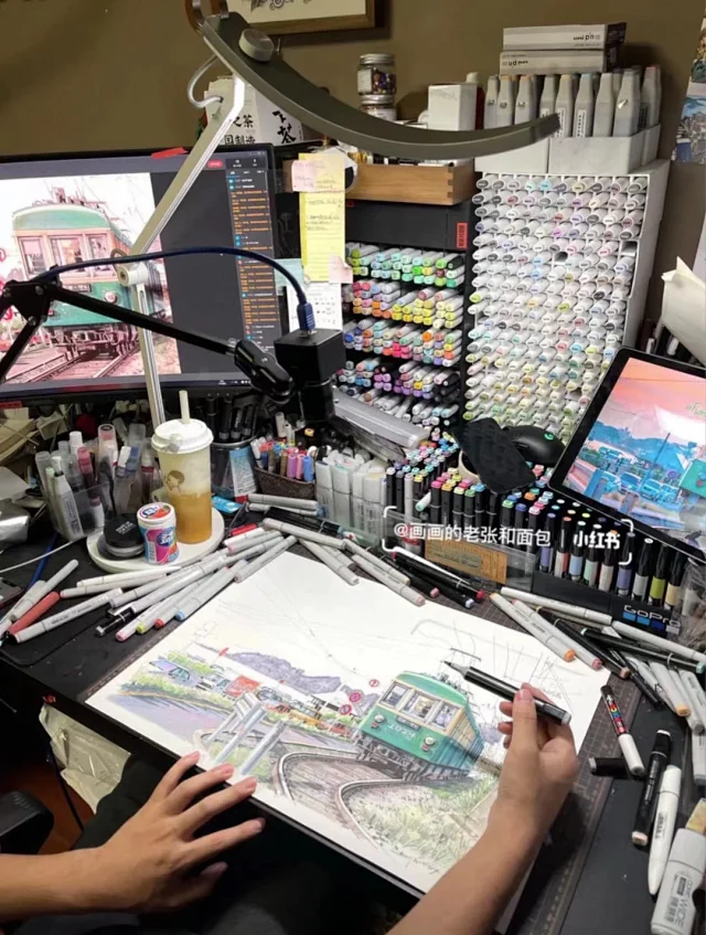 欧盟出口环保认证29欧元80色马克笔