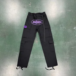thumbnail for Purple Printed Trousers