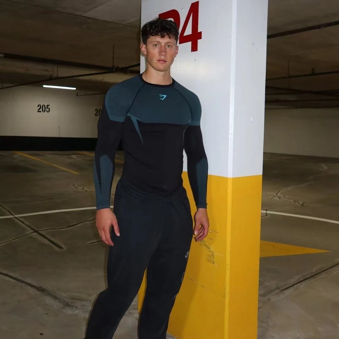 Long Sleeve New Color (Black + Blue)