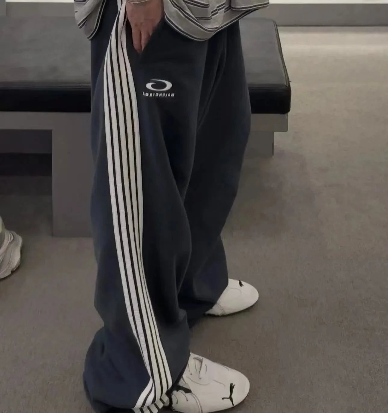 BLCG Five-Stripe Track Pants