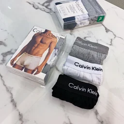 thumbnail for 5991 Men's underwear with the same style as the cabinet three-pack boxer pants gift box