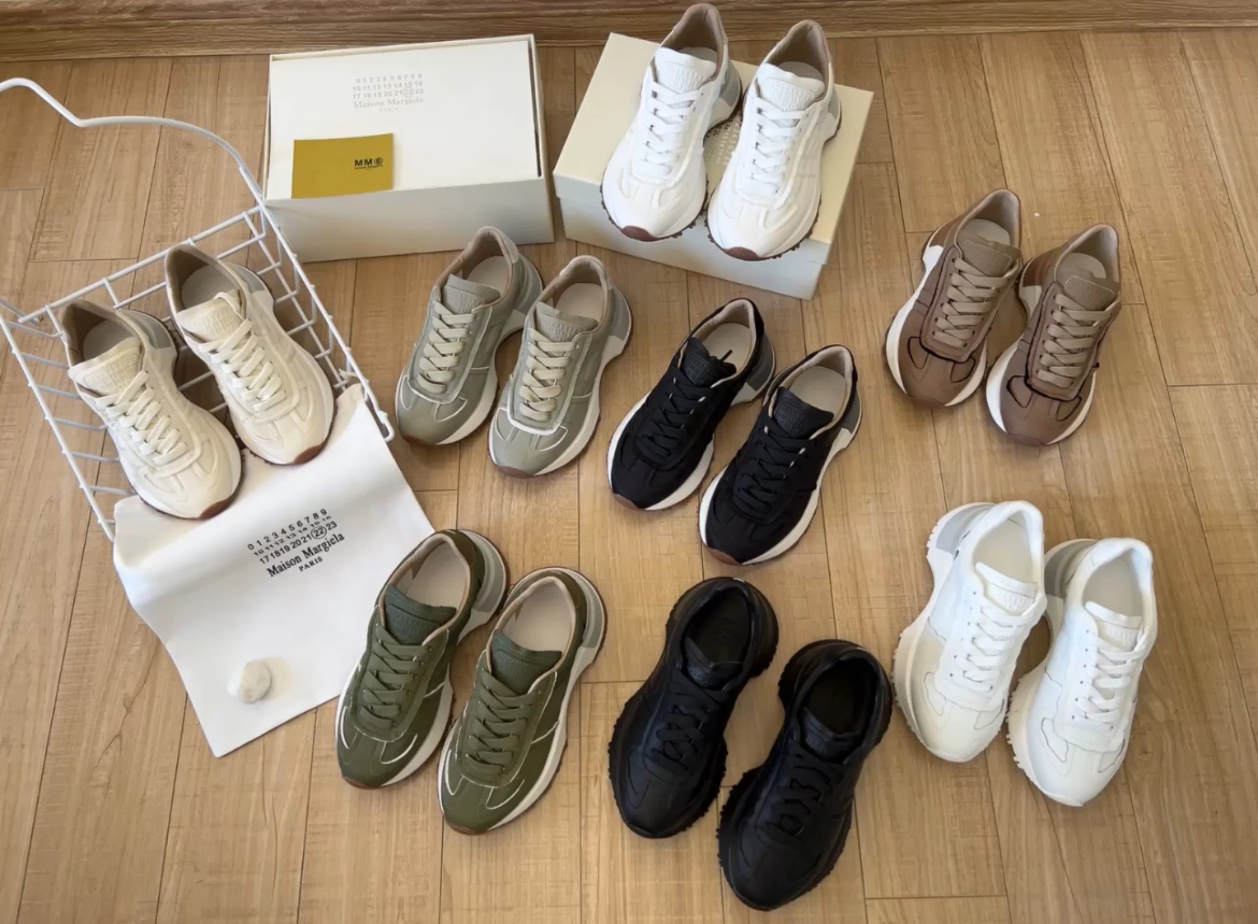 MM6 Masion Margiela 2024  早春新配色 马吉拉休闲鞋/老爹鞋/早春OOTD