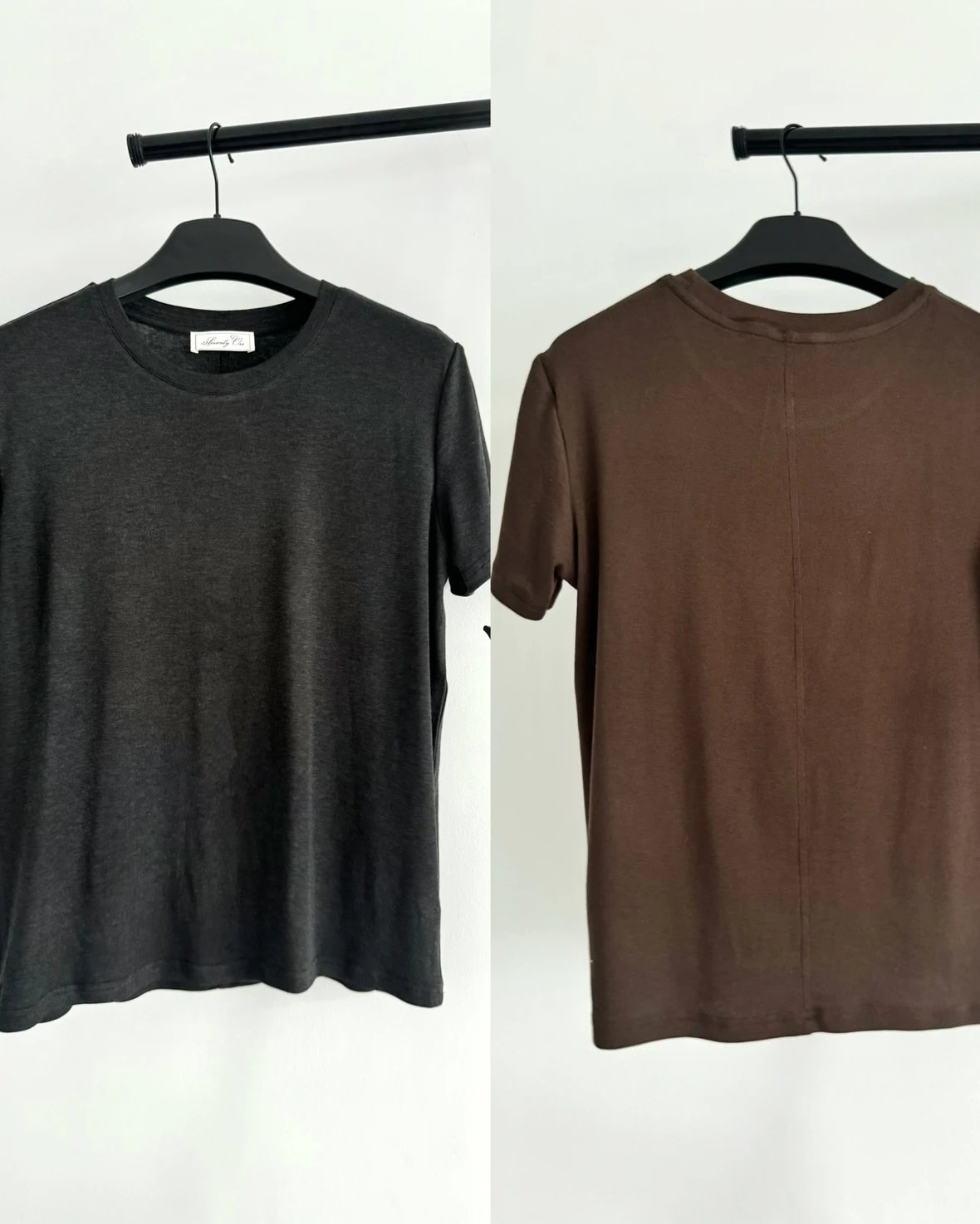 现货系列 Seventy Oss 26ss 天丝羊毛 row风 tee 正肩版型 手缝工艺 龙骨背线 面料软糯亲肤