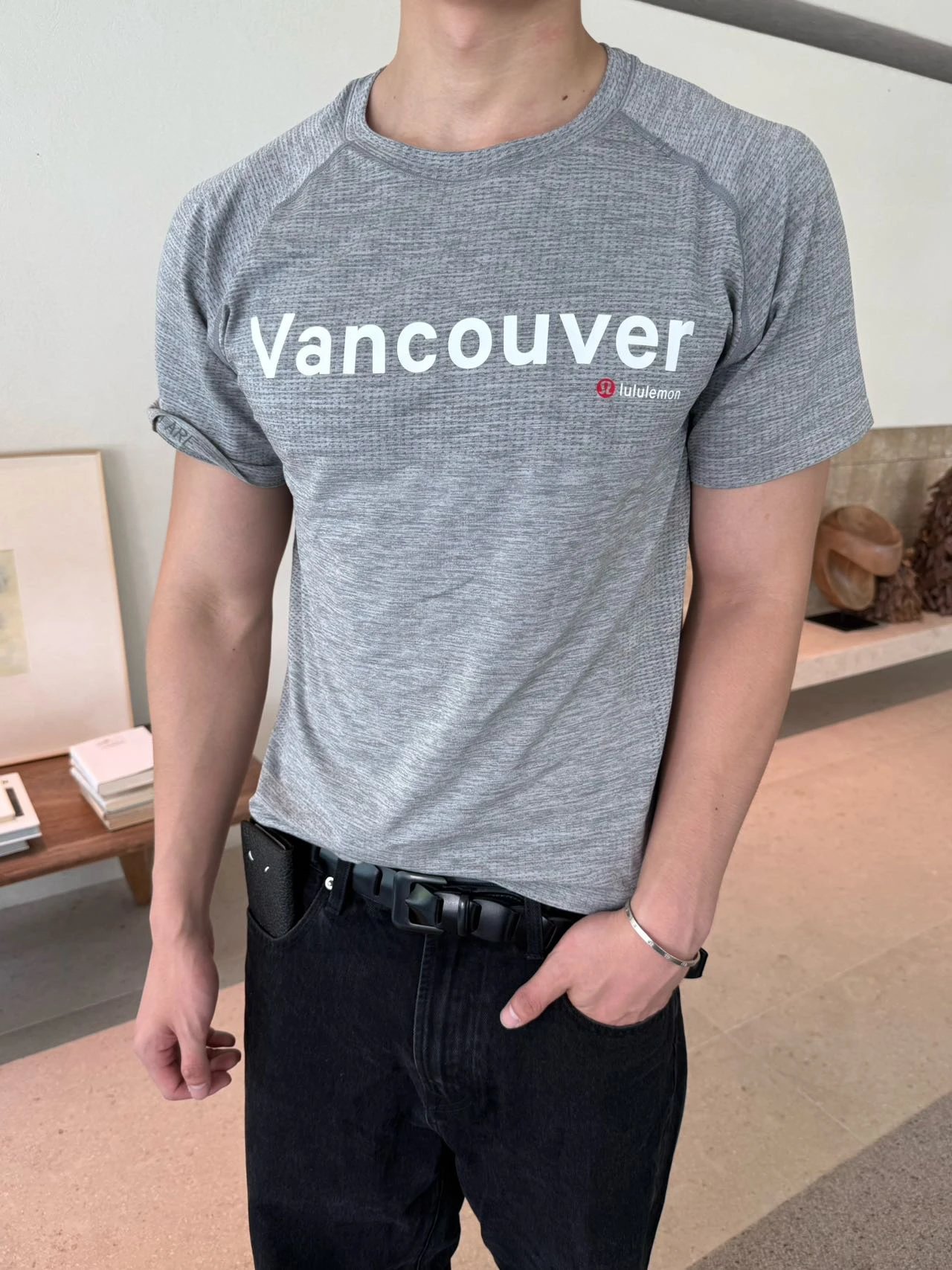 [In Stock, Ships Immediately] Seventy Oss Lu Series Metal Vent Tech Slate Grey Colorway Athletic Tech/Spandex Blend/Imported Italian Machine Woven