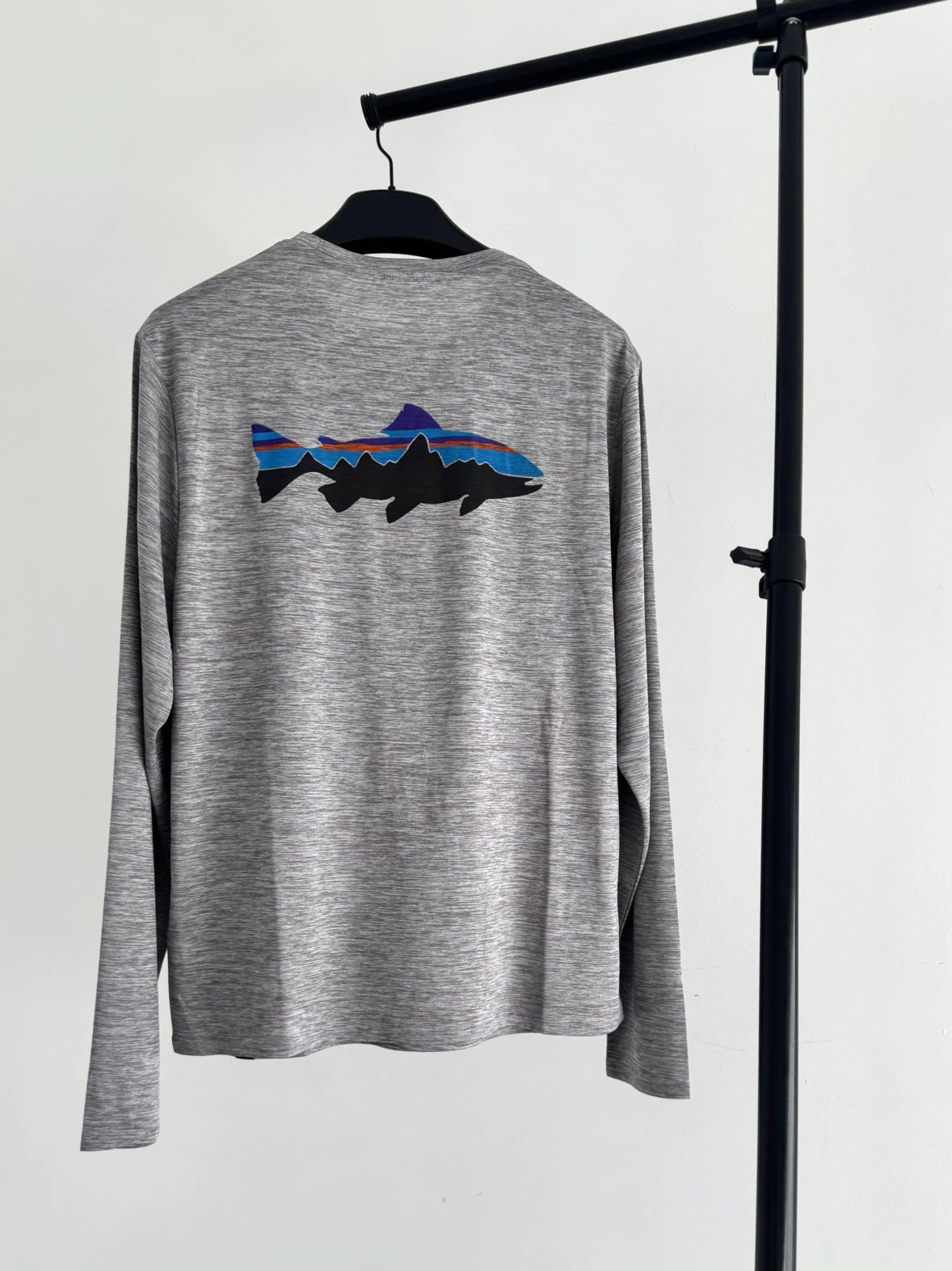 In Stock Seventy Oss Pata Style Capilene Cool Daily Tee Flying Fish Crewneck Tee 10a Antibacterial/Custom Woven and Dyed