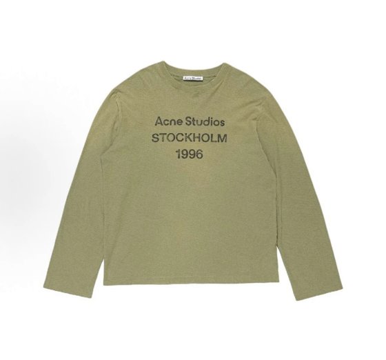 (In stock) Ture 1996 Matcha Green Stained Long Sleeve/Random Comparison