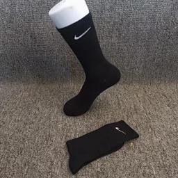thumbnail for [Size optional] the whole network drunk low|one card three pairs of NK cabinet original single men's and women's sports socks, boat socks, four seasons versatile classic cotton socks