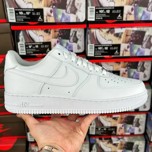 Nike Air Force 1 Low White Sneakers - 1