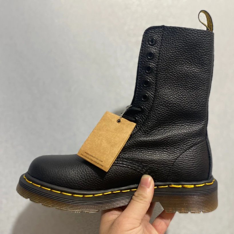 Dr. Martens 1460 8-Eye Boots Hard vs. Soft Leather