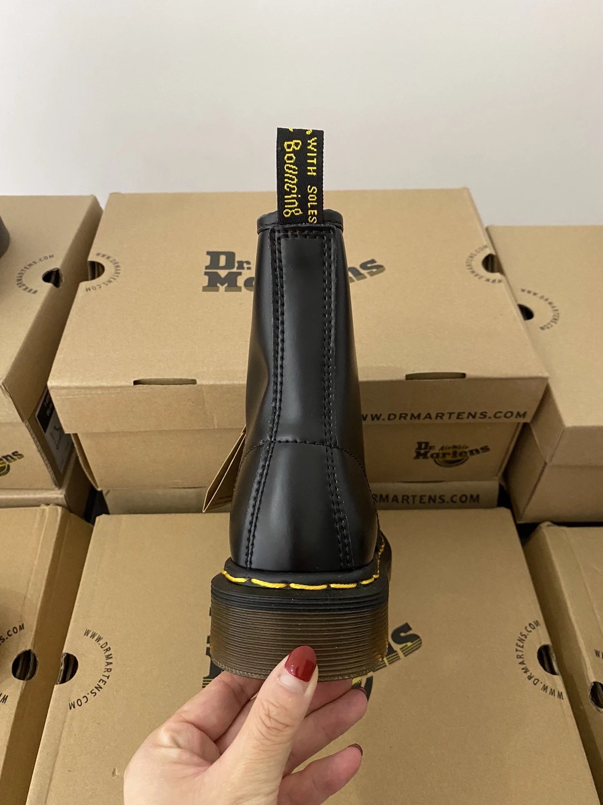 Dr. Martens 1460 8-Eye Boots Hard vs. Soft Leather