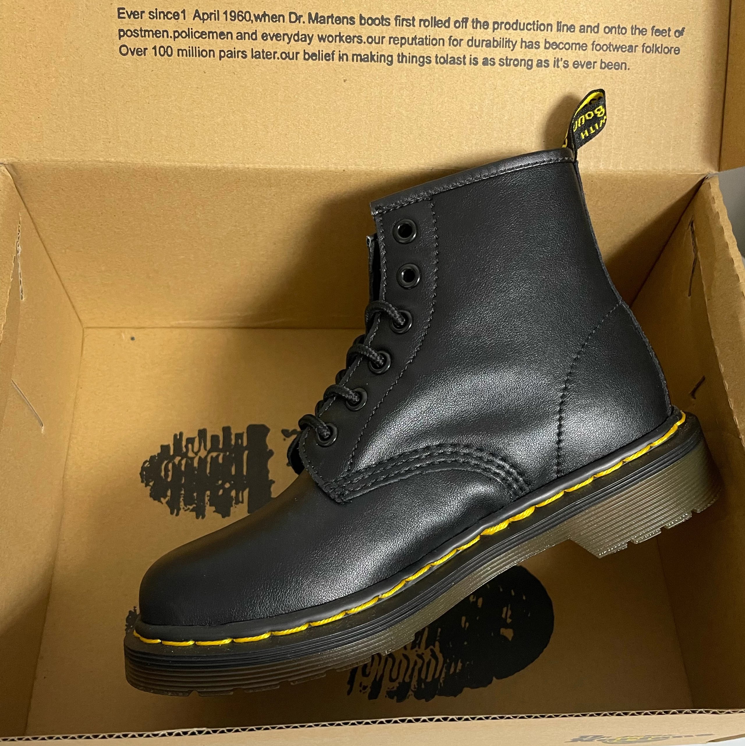 Dr. Martens 1460 8-Eye Boots Hard vs. Soft Leather