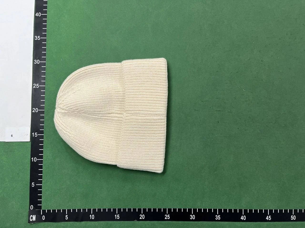 Prada Re-Nylon Beanie Off-White Knit Hat - 8