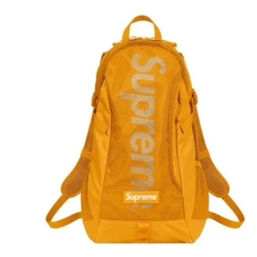 Supreme Mesh Backpack Yellow - 1
