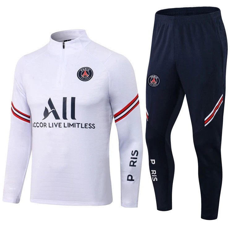 Training jersey soccer jersey long sleeve main set half zipper jersey