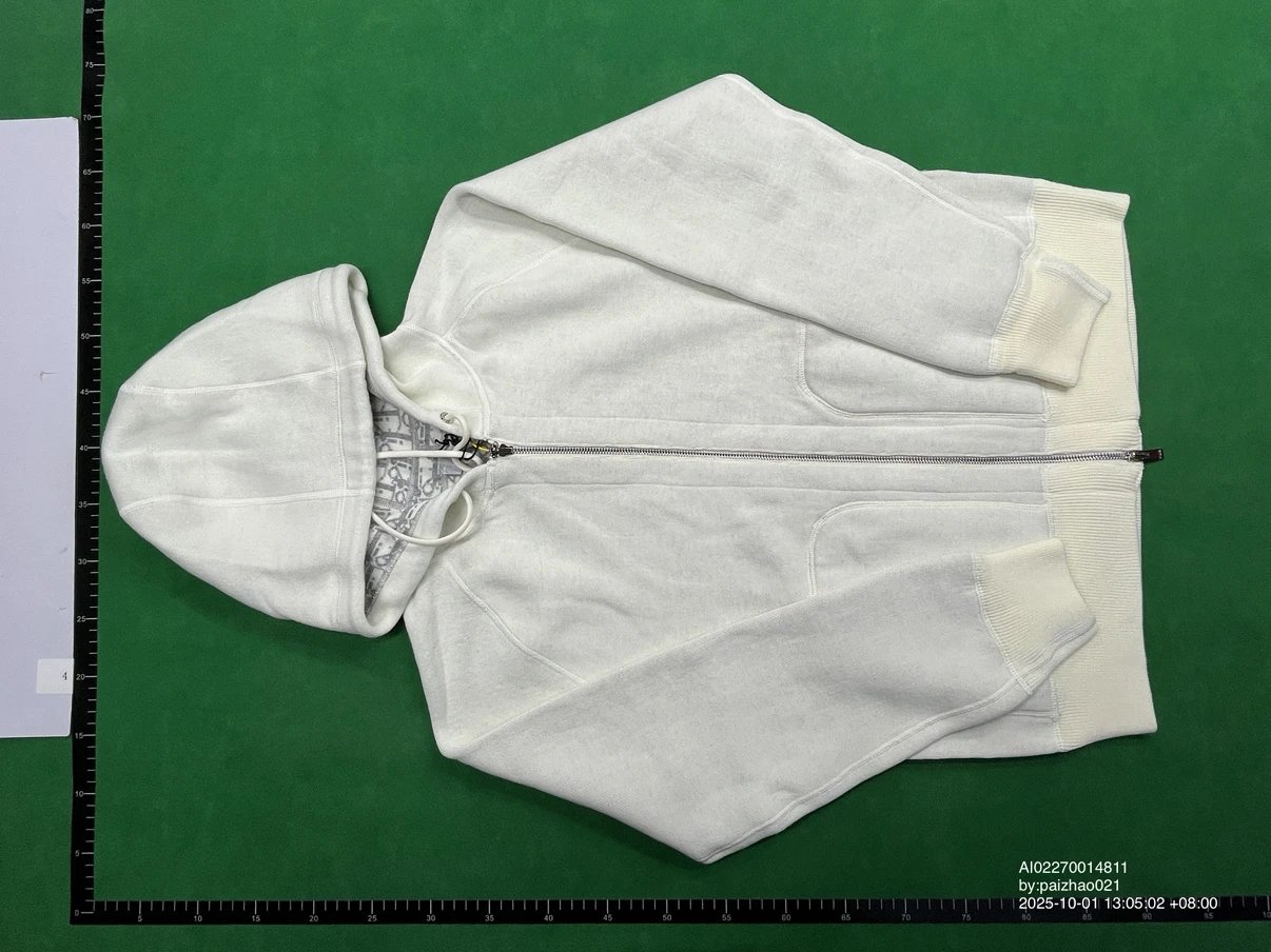 Reversible Hooded Knit Cardigan photo 8