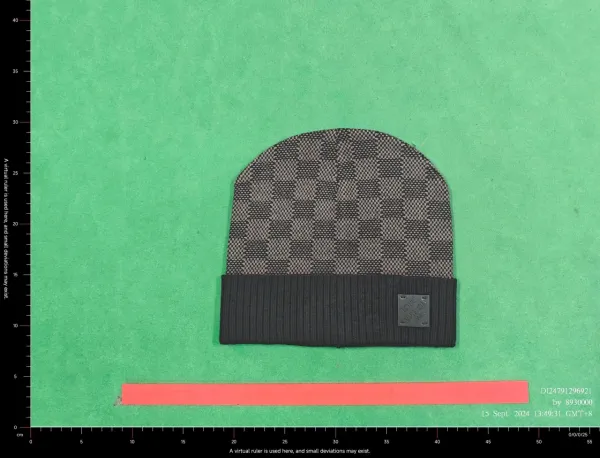 Louis Vuitton Damier Azur Beanie Blue - 5