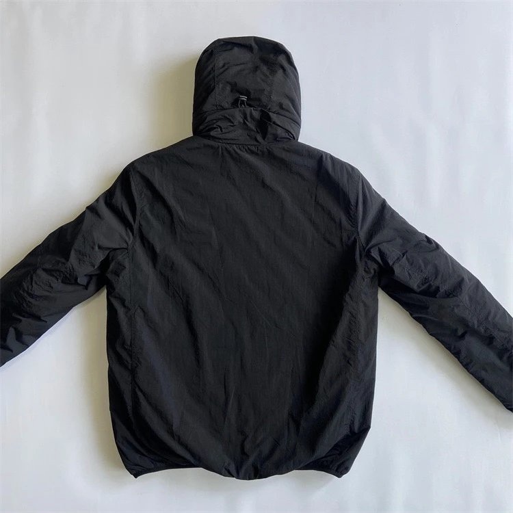 C.P. Company Goggle Hooded Jacket Gray Outerwear - 13