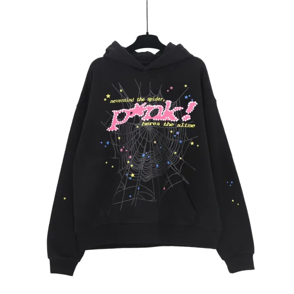 SP5B I Love Spider Black Hoodie - 19