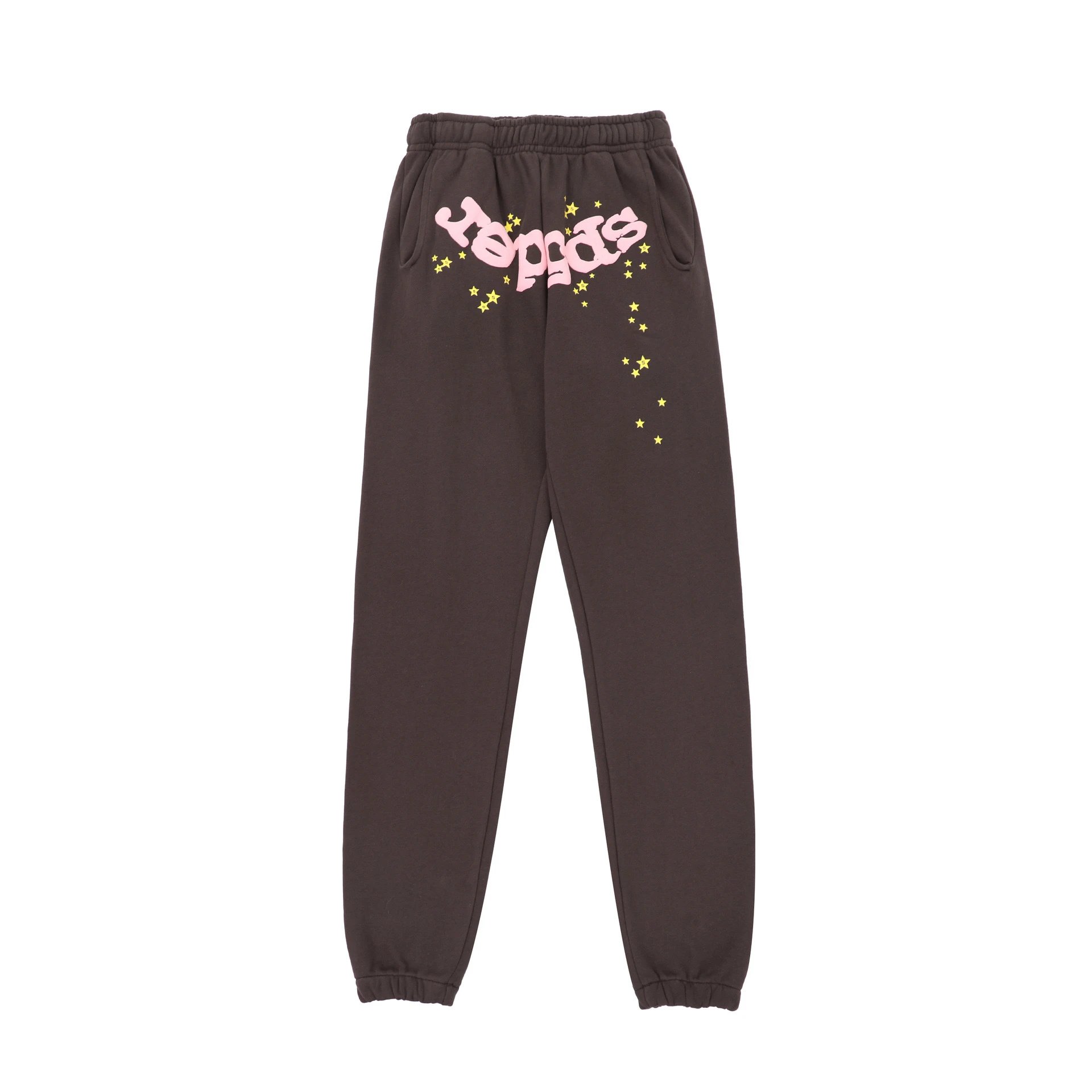 Yeezy Gap Engineered by Balenciaga Star Print Brown Sweatpants - 1