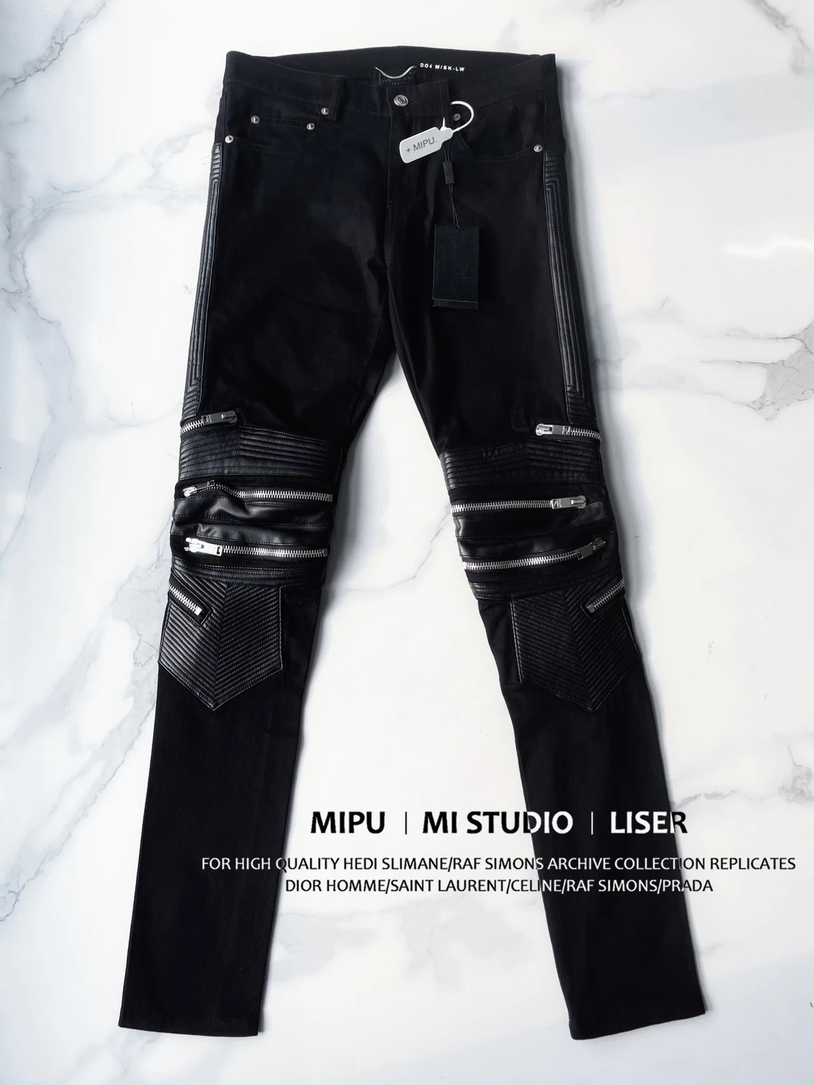 Saint Laurent Biker Jeans