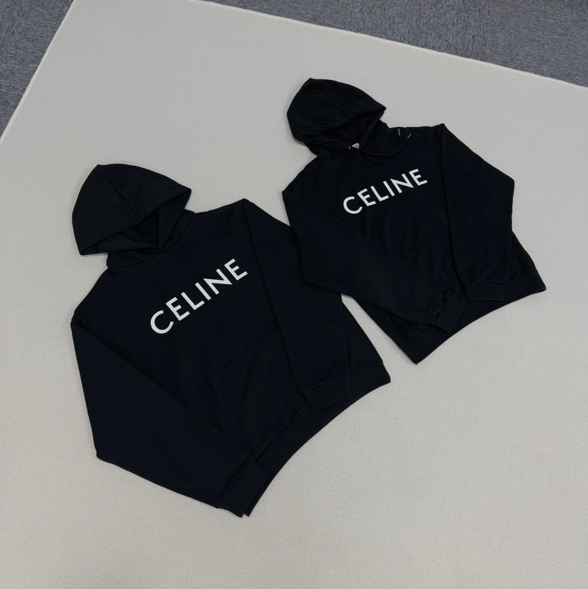 CE Large Logo Print Hoodie