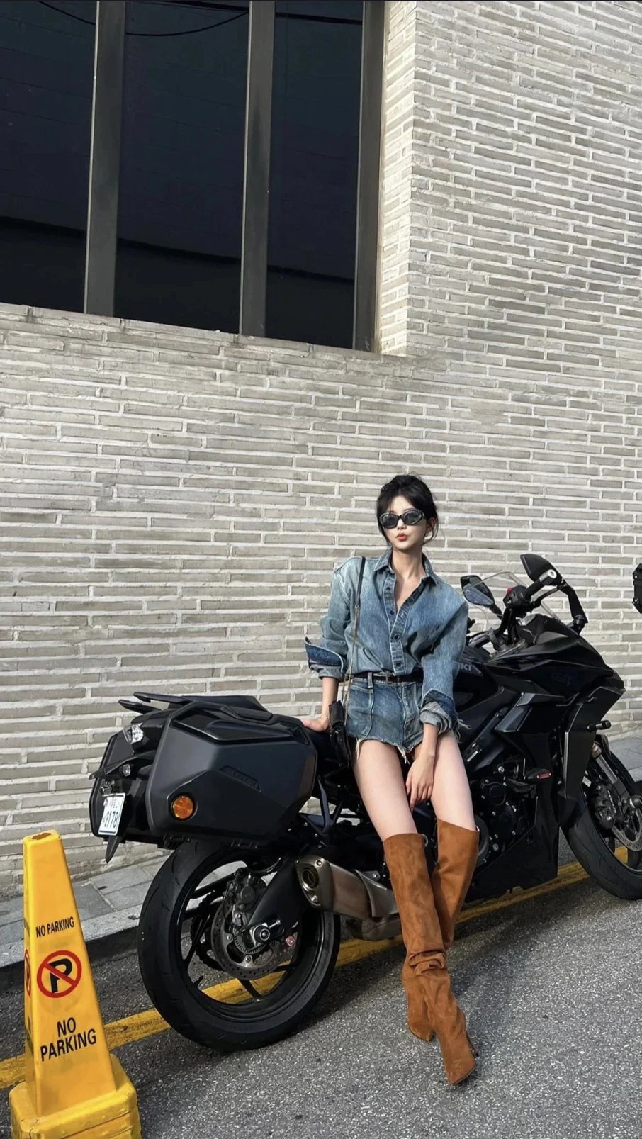 YSL Denim Embroidered Shirt Jacket photo 4