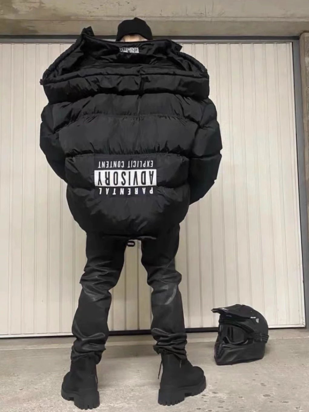 Vetements Black Puffer Jacket