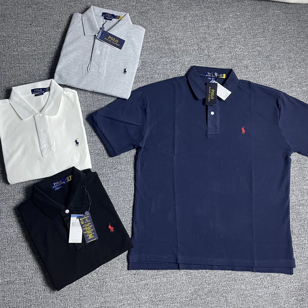 【 Self owned spot welfare item 】 Xiaoma embroidered polo shirt made of pure cotton bead fabric with comfortable and breathable upper body effect. Customized accessories can be scanned to the official website for summer essentials