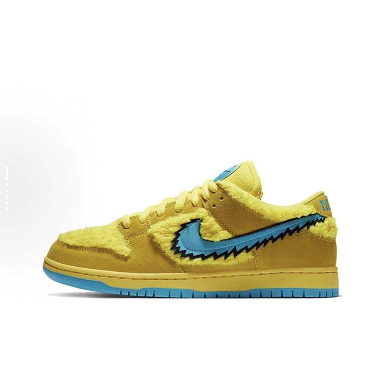 Pure original dancing teddy bear yellow blue