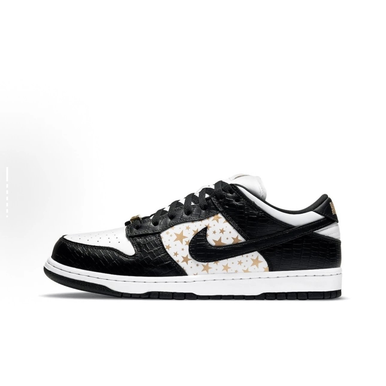 Pure original white black gold