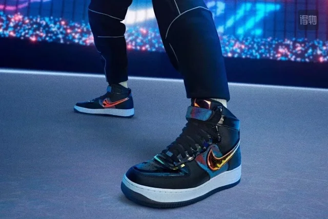 Nike Sneakers Air Force 1 low-top with graphic Swoosh designs product detail image 64