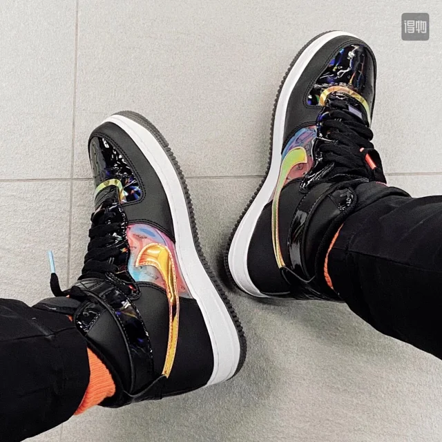 Nike Sneakers Air Force 1 low-top with graphic Swoosh designs product detail image 66