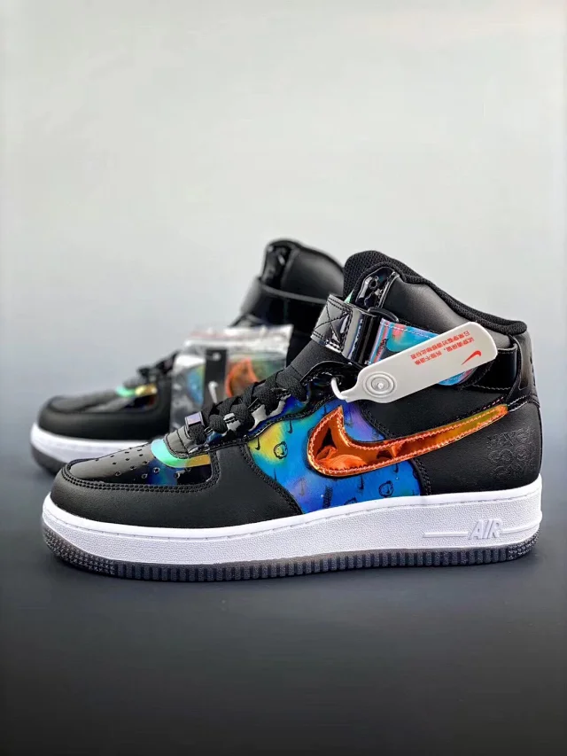 Nike Sneakers Air Force 1 low-top with graphic Swoosh designs product detail image 56