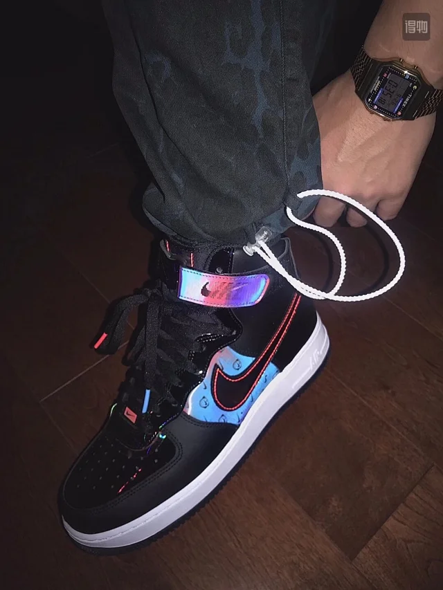 Nike Sneakers Air Force 1 low-top with graphic Swoosh designs product detail image 69