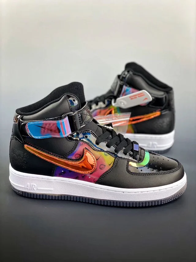 Nike Sneakers Air Force 1 low-top with graphic Swoosh designs product detail image 58