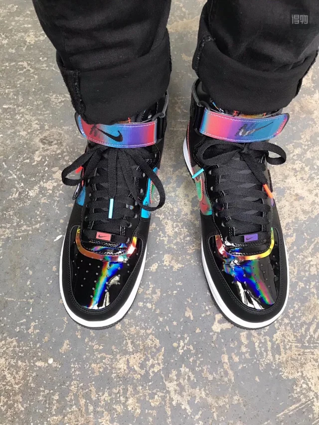 Nike Sneakers Air Force 1 low-top with graphic Swoosh designs product detail image 65