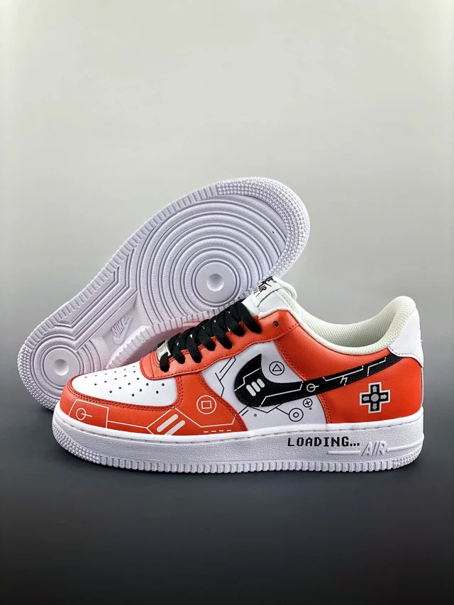 Nike Sneakers Air Force 1 low-top with graphic Swoosh designs product detail image 25