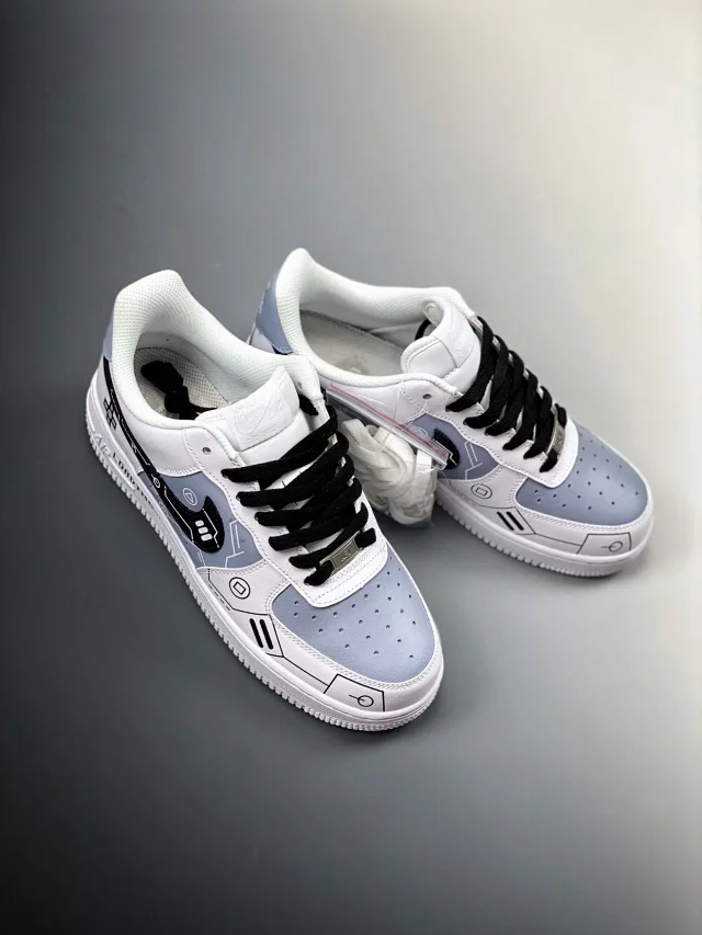 Nike Sneakers Air Force 1 low-top with graphic Swoosh designs product detail image 11