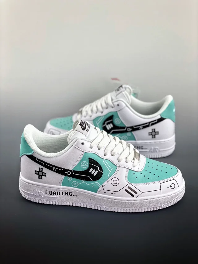 Nike Sneakers Air Force 1 low-top with graphic Swoosh designs product detail image 34
