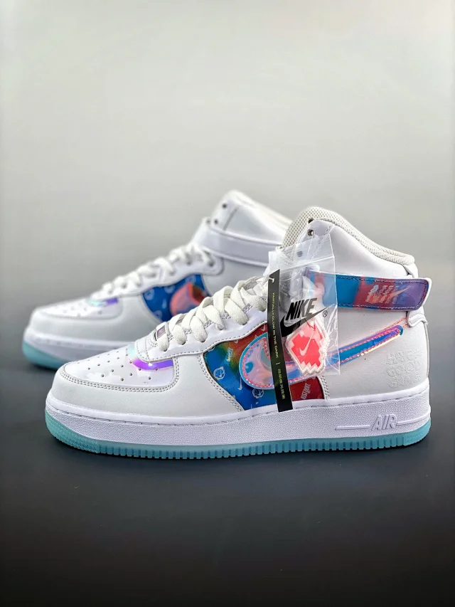 Nike Sneakers Air Force 1 low-top with graphic Swoosh designs product detail image 48