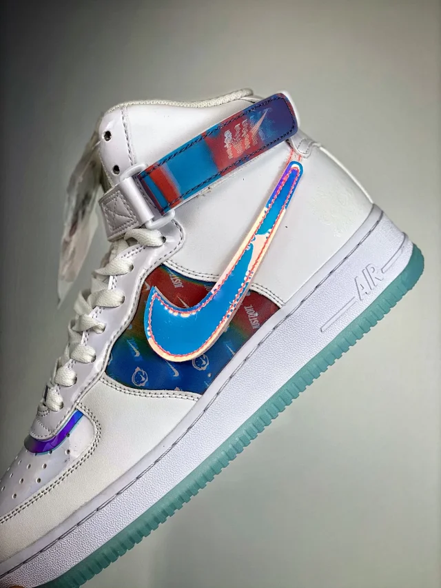 Nike Sneakers Air Force 1 low-top with graphic Swoosh designs product detail image 54