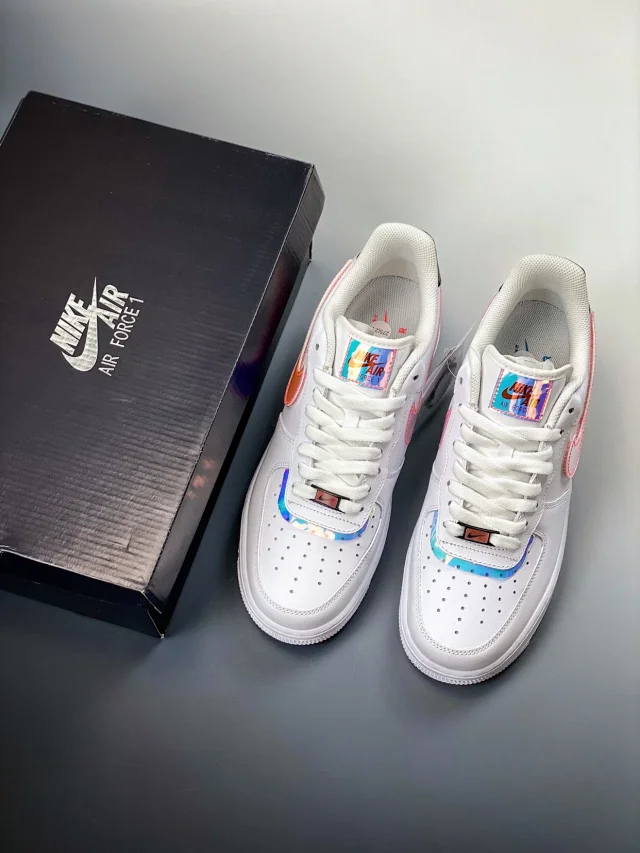 Nike Sneakers Air Force 1 low-top with graphic Swoosh designs product detail image 45