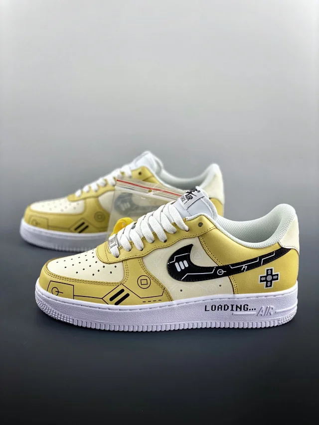 Nike Sneakers Air Force 1 low-top with graphic Swoosh designs product detail image 16