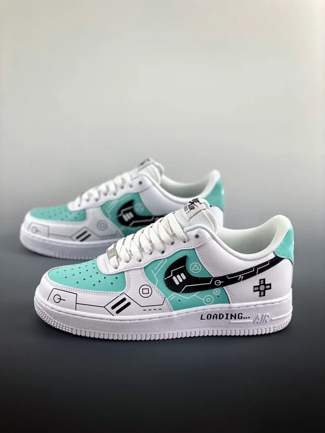 Nike Sneakers Air Force 1 low-top with graphic Swoosh designs product detail image 32