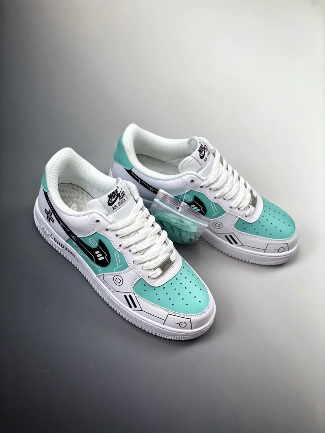 Nike Sneakers Air Force 1 low-top with graphic Swoosh designs product detail image 35