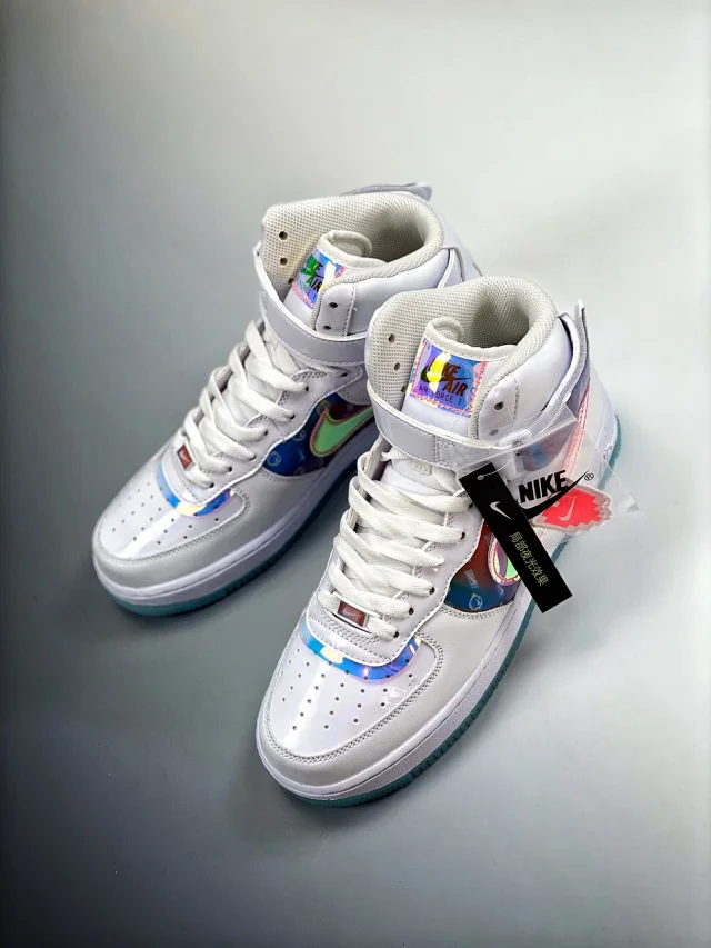 Nike Sneakers Air Force 1 low-top with graphic Swoosh designs product detail image 52