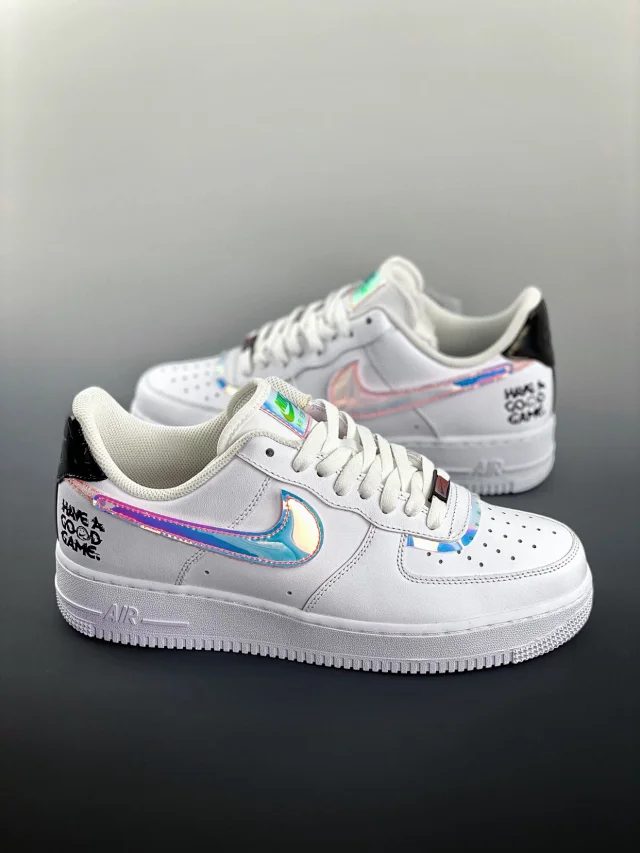 Nike Sneakers Air Force 1 low-top with graphic Swoosh designs product detail image 42